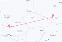 ポーランドのから カトヴィツェ、ドイツのへ シュトゥットガルトフライト