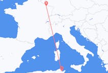 Flyreiser fra Tunis, Tunisia til Metz, Frankrike