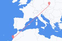 Flights from Agadir to Katowice
