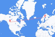 Flights from Dawson Creek, Canada to Luleå, Sweden