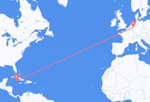 Flyrejser fra Lille Cayman, Caymanøerne til Düsseldorf, Tyskland