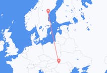 Fly fra Sundsvall til Satu Mare