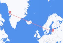 Flights from Riga, Latvia to Qaarsut, Greenland
