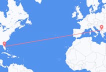 Flights from Orlando, the United States to Pristina, Kosovo