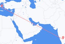 Fly fra Bangalore til Syros