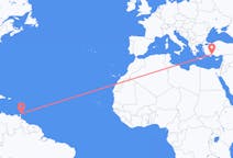 Flights from from Tobago to Antalya