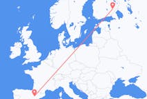 Flights from Savonlinna, Finland to Zaragoza, Spain