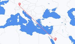 Flights from AlUla, Saudi Arabia to Memmingen, Germany