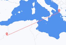 Flyrejser fra Béchar, Algeriet til Korfu, Grækenland