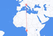 Flights from Cabinda, Angola to Florence, Italy