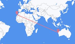 Рейсы из Карнарвона, Австралия в Лансароте, Испания
