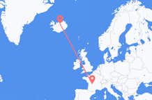 Рейсы из Лиможа, Франция в Акюрейри, Исландия