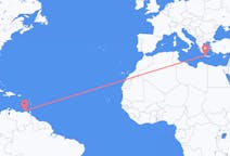 Flights from Porlamar, Venezuela to Chania, Greece