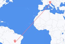 Flights from Goiânia to Bologna