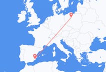Flyreiser fra Bydgoszcz, Polen til Murcia, Spania