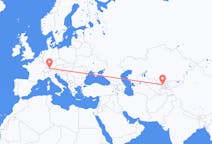 Flights from Tashkent, Uzbekistan to Thal, Switzerland