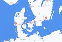 Flights from Ronneby, Sweden to Esbjerg, Denmark