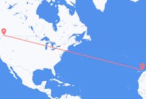 Flyg från Penticton, Kanada till Lanzarote, Spanien