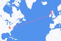 Flights from Asheville to Belfast