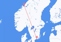 Flights from Ørland, Norway to Ronneby, Sweden