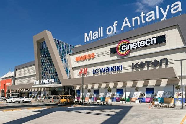 Winkelcentrum van Antalya met privétransfer