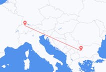Vuelos de Sofía, Bulgaria a Zúrich, Suiza