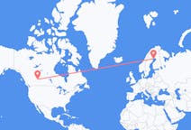Flights from Edmonton to Luleå