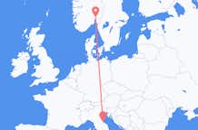 Flights from Rimini to Oslo