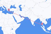 Flights from Phuket City, Thailand to Santorini, Greece