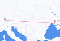 Flights from Kherson, Ukraine to Thal, Switzerland
