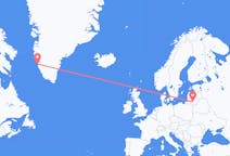 Flüge von Kaunas, Litauen nach Nuuk, Grönland
