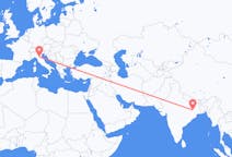Flights from Ranchi, India to Bologna, Italy