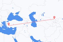 Loty z Szymkent, Kazachstan do Denizliego, Turcja