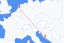 Flyreiser fra Amsterdam, Nederland til Split, Kroatia