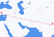 Flyrejser fra Siddharthanagar til Antalya