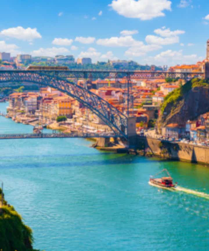 Flyreiser fra Great Falls, USA til Porto, Portugal