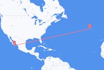 Flyreiser fra San José del Cabo, Mexico til Horta, Azorene, Portugal