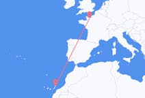 Flyg från Caen till Lanzarote