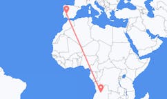 Flights from Kuito, Angola to Badajoz, Spain