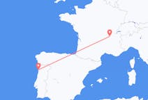 Vuelos de Oporto, Portugal a Lyon, Francia