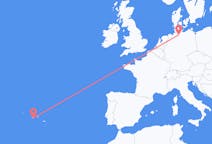 Flights from Pico Island, Portugal to Hamburg, Germany