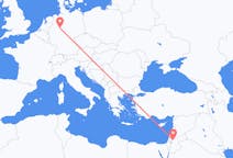 Flyreiser fra Amman, til Paderborn