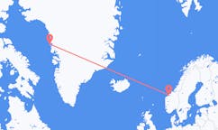 Fly fra Upernavik til Molde