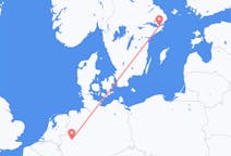 Flyg från Stockholm, Sverige till Dortmund, Tyskland