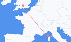 Flights from Calvi, Haute-Corse, France to Southampton, the United Kingdom