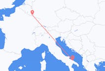 イタリア、 バーリから、イタリア、ルクセンブルクへ行きのフライト