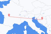 Flights from Limoges to Banja Luka