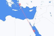 Flyrejser fra Marsa Alam, Egypten til Bodrum, Tyrkiet