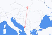 出发地 斯洛伐克科希策目的地 阿尔巴尼亚地拉那的航班