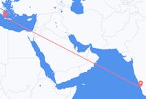 Vluchten van Kozhikode, India naar Chania, Griekenland